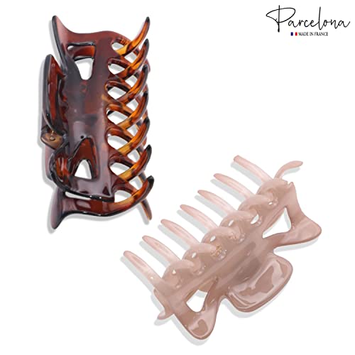 Pinza para cabello Parcelona francesa clásica mediana miniatura 4