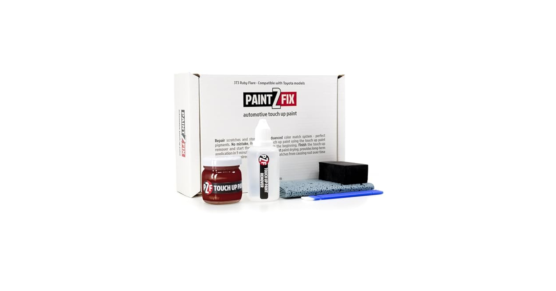 SCRATCH❗️ Amazon.com: 3T3 Ruby Flare Touch Up Paint Kit for Toyota