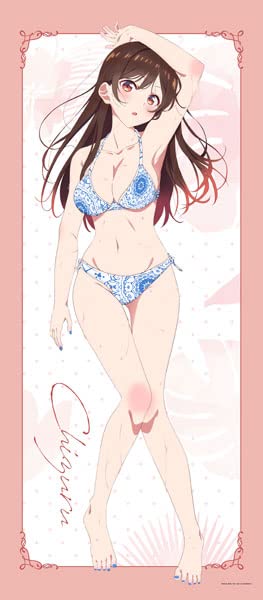 彼女、お借りします。　描き下ろし　BIGタペストリー　水原千鶴　水着Ver. Amazon.co.jp: 彼女、お借りします 第2期 描き下ろしBIGタペストリー