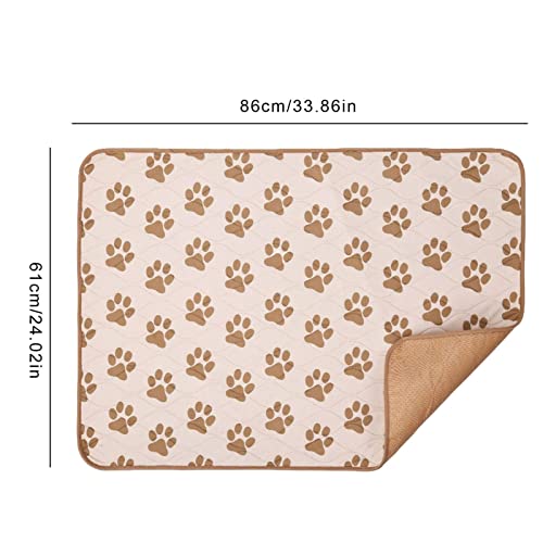 Almofadas de urina para animais de estimação laváveis | Tapete antiderrapante para cães para viagens