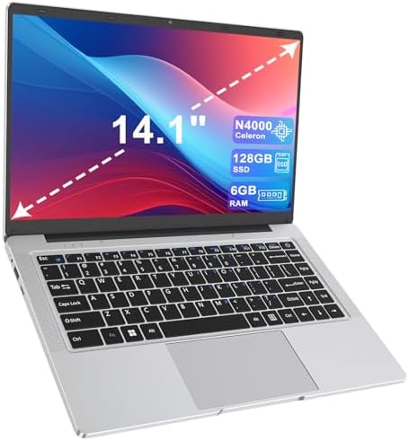 Ordinateur Portable 14 pouces 2 cœurs (jusqu’à 2,6 GHz) PC Portab...