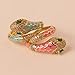 Jean Beau Cute Snake Adjustable Open Gold Ring for Women - Sparkly Vintage Wrap Stacking Animal Green Enamel Eye Fashion Statement Love Promise Costume Finger Cocktail Party Jewelry Gift, Non-Precious