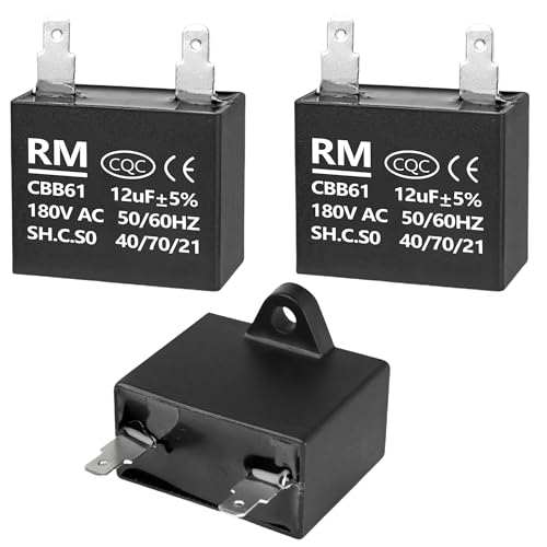 Condensateur W10350564 de réfrigérateur 12uF 180VAC pour compresseur WPW10350564