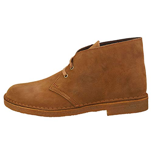 Image of Clarks Originals Mens Desert Boot Suede Cola Brown Boots 11 US