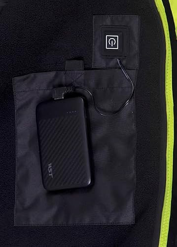 Pyramex Heated Waterproof Jacket, Hi Vis Lime, Large #TOP5