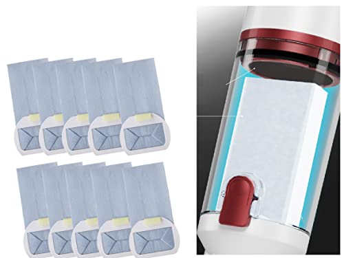 �R�[�h���X �X�����N���[�i�[��p���p�b�N 10���Z�b�g �n���f�B�N���[�i�[ �X�e�B�b�N�N���[�i�[ �T�C�N������ �u���V���X���[�^�[ ���� �p���t�� HEPA�t�B���^�[ �É� �R�[�h���X �Ǌ|���[�d ���p�b�N�g�p�� SY-120 (��p���p�b�N)