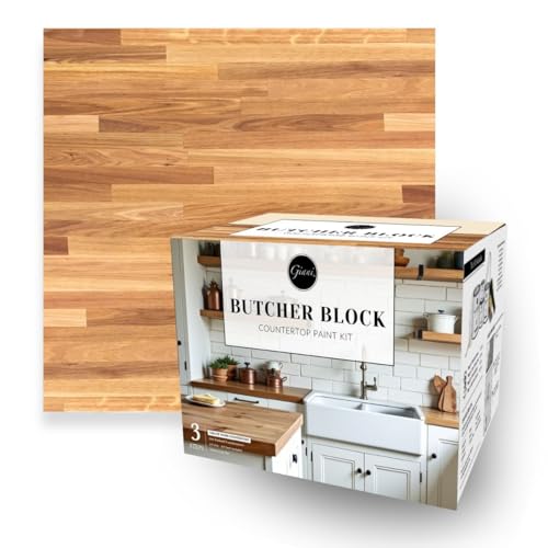 Giani Butcher Block Easy Epoxy Countertop Paint Kit