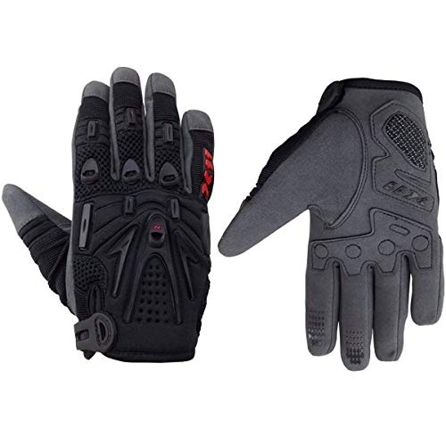 Luva Motociclista X11 Bomber Verão Preto Tamanho P