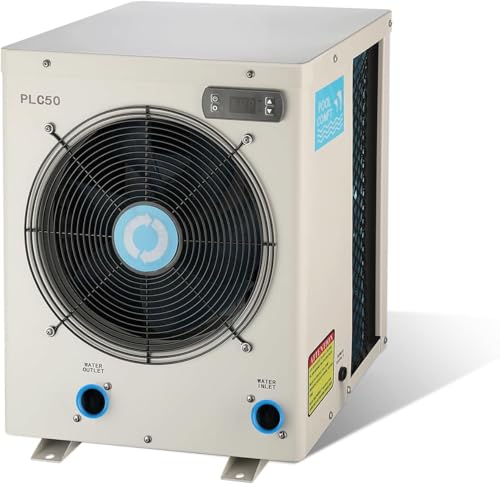 POOLCOMFT Swimming Pool Heat Pump, for Above and In Ground