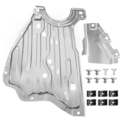 Image of Engine Splash Guard Shield Under Car Shield Cover Compatible with Honda Accord 2018 2019 2020 2019 2022 Replace 74116TVAA00 74116-TVA-A00 Engine Splash Guard,Aluminum Engine Case Guard