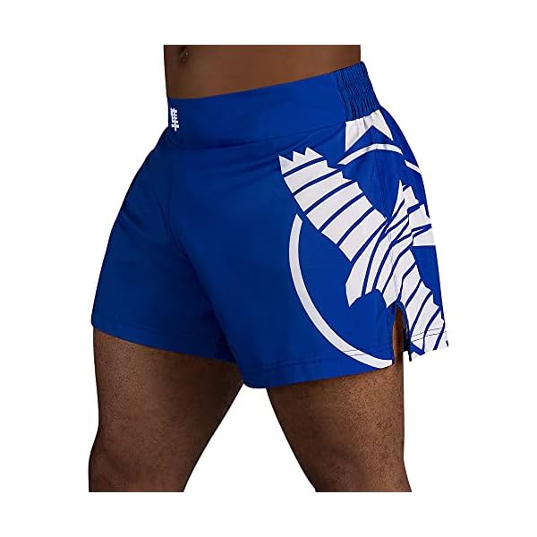 Hayabusa-Mens-Icon-Kickboxing-Shorts Hayabusa Men's Icon Kickboxing Shorts - Blue, Medium