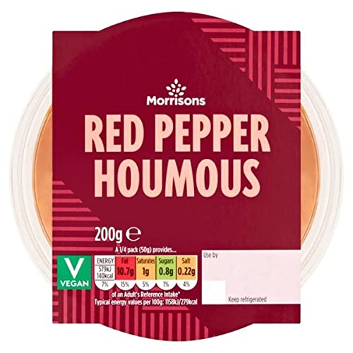 Morrisons Red Pepper Houmous