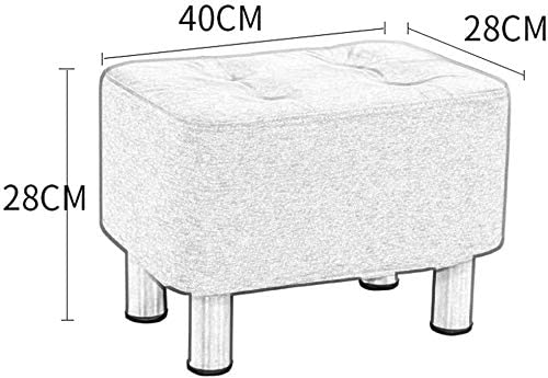 Tabouret canapé salon et banc de lit rectangulaire gris