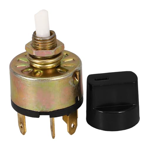 Mobestech Automotive Ac Switch Car Ac Blower Switch 3-speed Rotary Knob Stainless Steel Fit Trucks