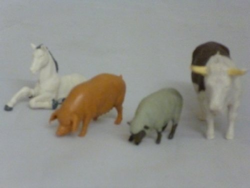 MRS CHRISTMAS 1971 Pack Of 4 Britains Farm Animals (MI237)