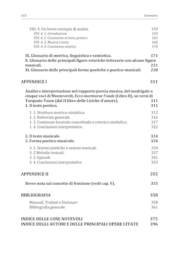 Manuale Di Poesia E Musica. Il Testo Poetico E Il Suo Rapporto Con La Musica. Analisi, Esercitazioni E Glossari, Con Approfondimenti Di Estetica, Linguistica E Semiotica - 4
