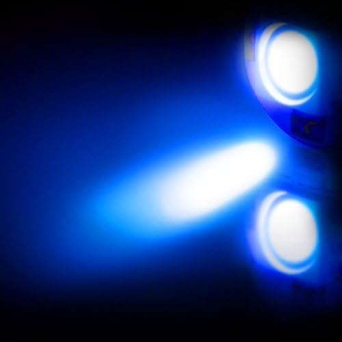 OPT7 8 Pcs Advanced Bright LEDs - T10/194/168-180 Torch Blue Light