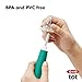 OXO Tot Bottle Brush with Nipple Cleaner and Stand, Teal