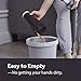 MOOSOO Cordless Vacuum Cleaner, Stick Vacuum with 17Kpa Powerful Suction 5 in 1 Lightweight Versatile Upright Vacuum for Home Hard Floor Carpet Car Pet U19