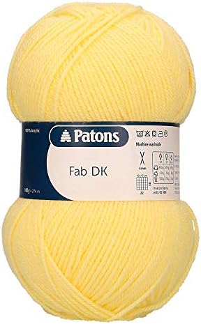 Patons Fab DK, Black (2311), 100g