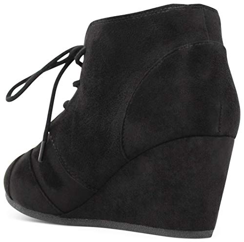 Marcorepublic Galaxy Girls Kids Childrens Wedge Boots - (Black) - Little Kid 13 #TOP5