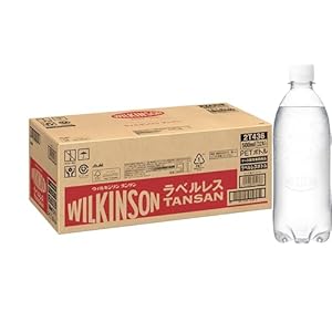 アサヒ飲料 炭酸水 ウィルキンソン タンサン ラベルレス 500ml×32本 実質1,847円（57.7円/本）！プライム会員送料無料！