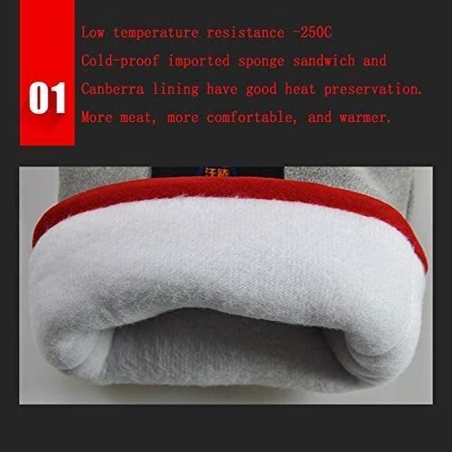 Qlazo Leather Forge Welding Gloves, Liquid Nitrogen Resistant To Low Temperature Gloves Industrial Welders Gloves High Temperature Cold Storage Gardening Gloves 35Cm #TOP2