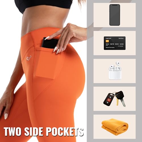 Leggings with Pockets for Women, Tummy Control High Waisted Activewear Leggings, Women's Workout Gym Yoga Pants2