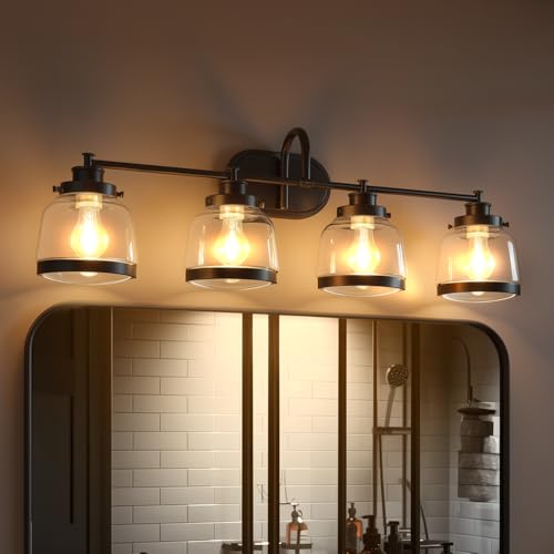 Urban Ambiance Luxury Industrial Chic Bathroom Vanity Light, Large Size: