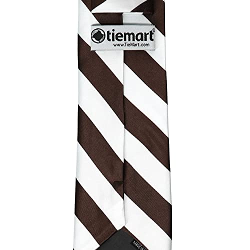 Image of tiemart Men's Striped Tie Standard Length