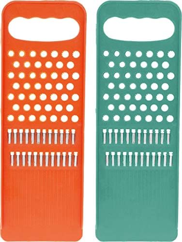OFXDD Korean Carrot Plastic Grater Handheld - Pack of 2 - Vegetable Food Graters - Vegetables Shredder Carrots Cutter Slicer