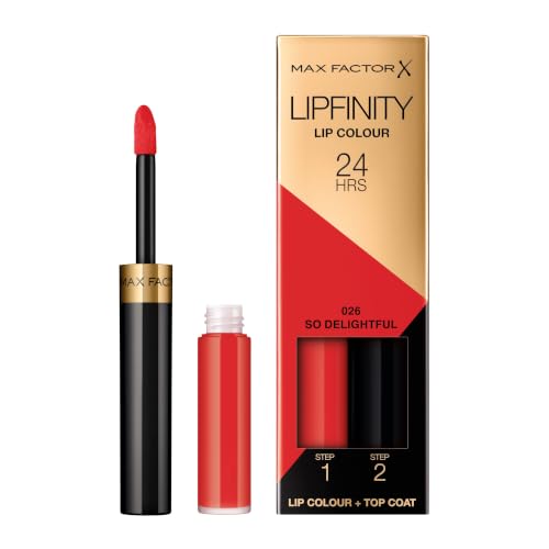 Max Factor Lipfinity 26 So Delightful, 1er Pack (2 x 2 ml) – Ansicht 1