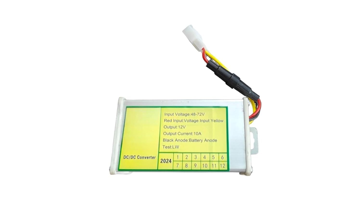 DC to DC Converter for EV Scooter 48-72V Input 12V Output | 15A Output Current, Step-Down Converter, Electric Vehicle Use, Wide Voltage Range, Compact Design-image-28