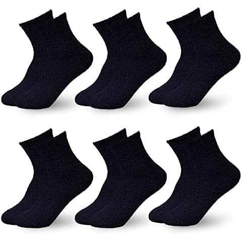 GENTABY Kids Winter Fluffy Socks - 6 Pairs Cover