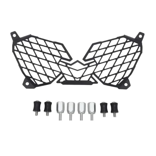 Protection phare grille cache moto XT1200Z Super Ténéré 2010-2018 noir