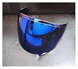 La visera for motocicleta tiene buena resistencia y alta flexibilidad. Es fácil de usar, más clara y más decorativa for su casco.
