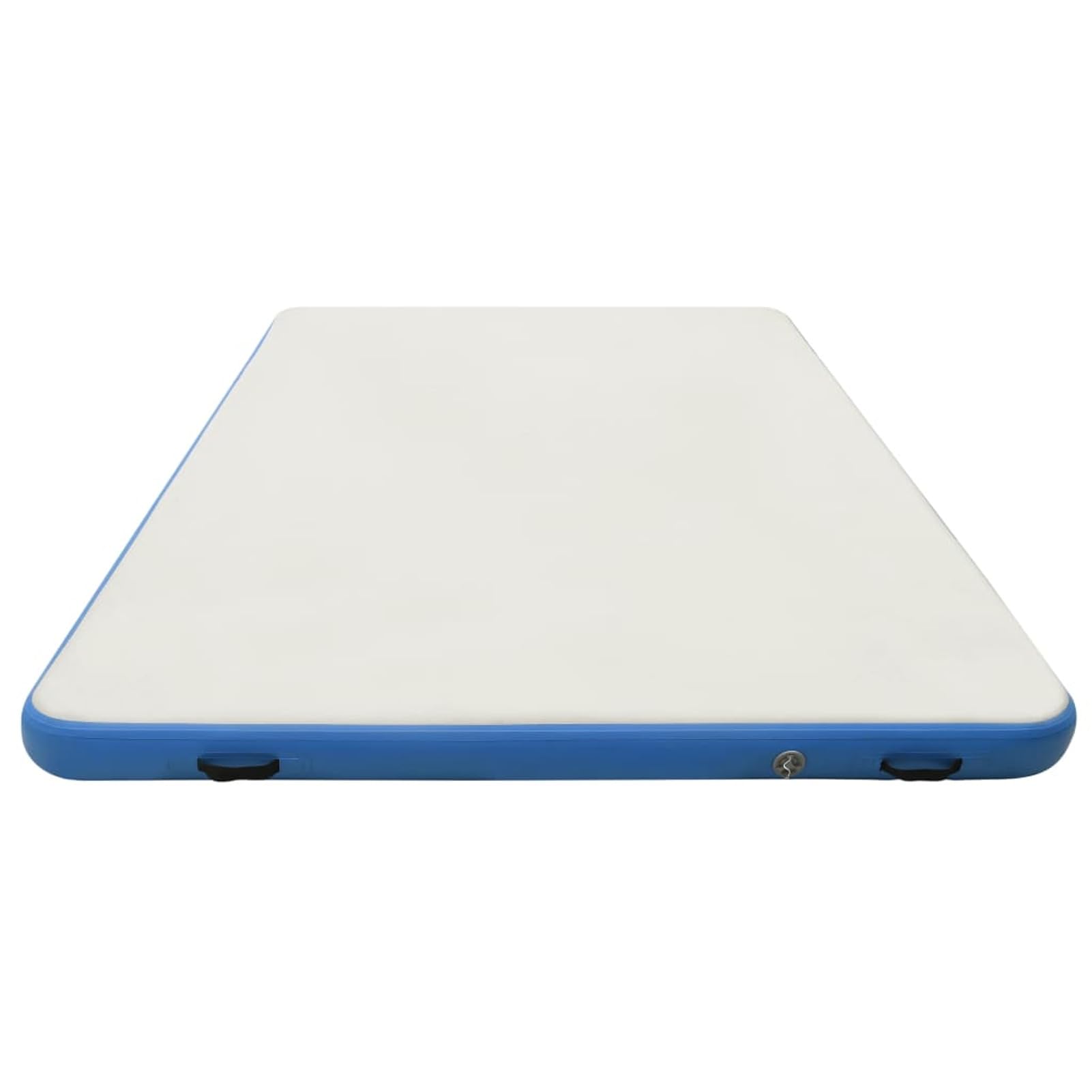 Brokky Plataforma Flotante Inflable Azul y Blanco Barcas Hinchables Playa Barco Hinchable 300x150x15 cm