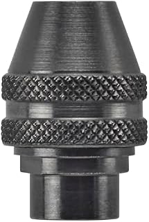 Dremel 4486 Keyless Chuck, Ideal for 1/32 (0.8mm) to 1/8 (3.2mm) Shank Rotary Tool Accessories, Silver