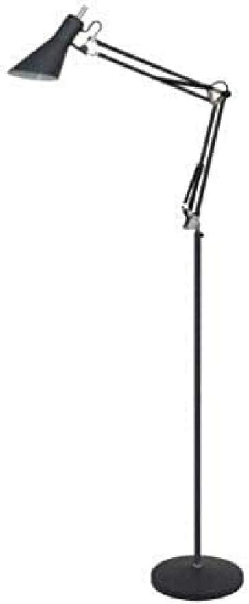 ILUMINACIÓN DE DISEÑO Designer Floor Lamp, 9W, Black