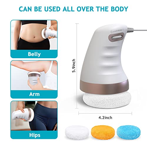 Tzoezo Body Sculpting Machine Cellulite Massager - Electric Deep Tissue Massager Cellulite Remover Beauty Sculpt Massager For Belly Legs Arms (White) #TOP2