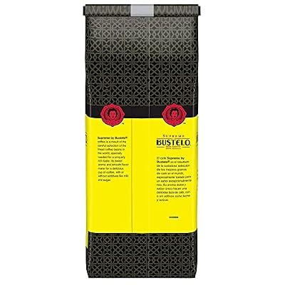 Supreme by Bustelo Whole Bean Espresso Coffee, 16-Ounce Bag (1 Pound)