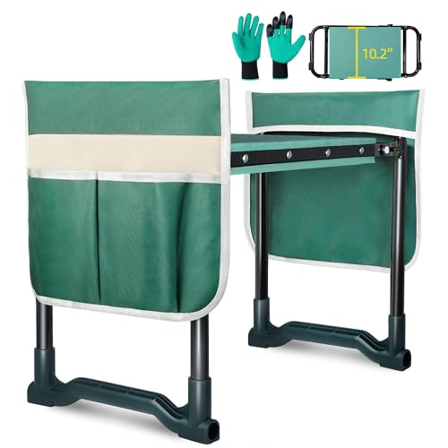 MUETKNYE Garden Kneeler and Seat Heavy Duty with Tool Pouch