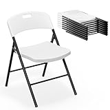 VINGLI Folding Chairs, Plastic...