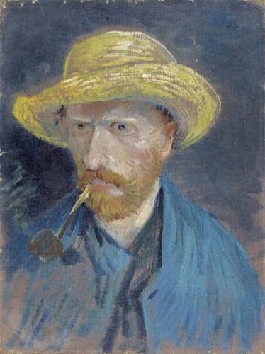 Impression sur toile Van Gogh haute définition avec peinture murale abstraite