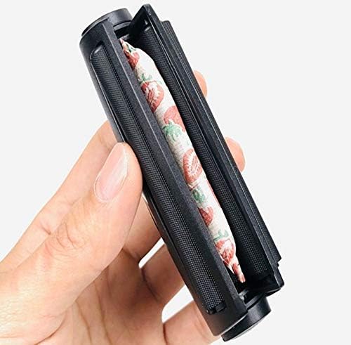 Miniatura 4 de Fabricante manual negro del rodillo del tabaco para las máquinas plásticas del inyector del tabaco de los papeles de liar de 110mm4.33inch