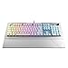 Produktbild Roccat Vulcan 122 AIMO Taktile Mechanische Titan Switch Full-Size PC Gaming Tastatur mit Per-Key AIMO RGB Beleuchtung, eloxierte Aluminium-Deckplatte und abnehmbare Handballenauflage - weiß/Silber