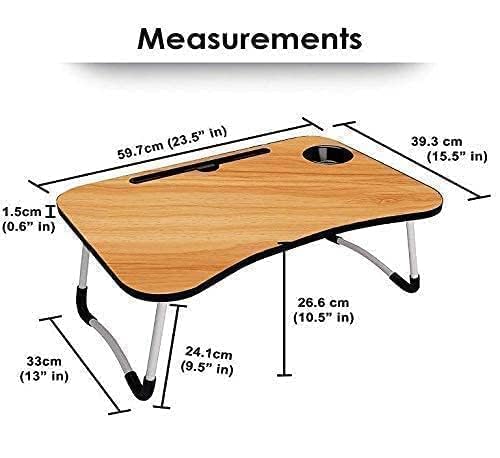 Image of Super Soft Glace Office Table for Home /Writing Desk for Office /Folding Table for School(WOODD)