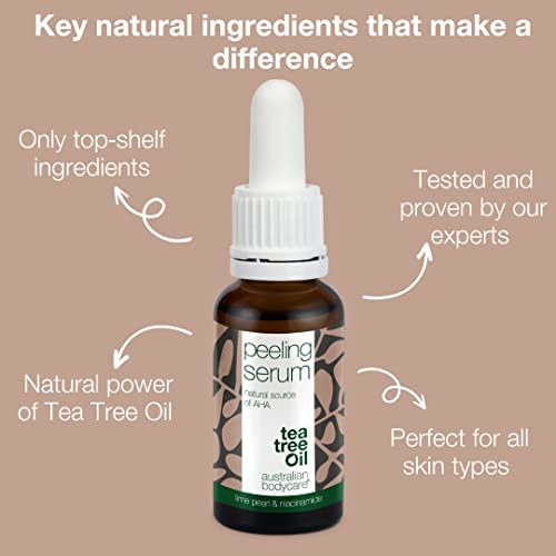 Natural AHA Exfoliating Serum, AHA Fruit Acid Scrub and Niacinamide Reduces Redness and Irritation - Image 3