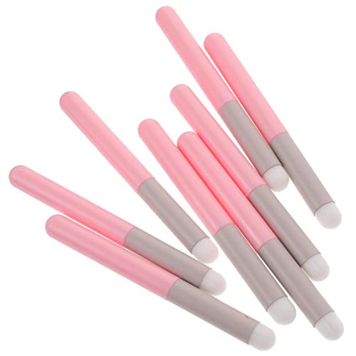 MUSISALY Makeup Brush Kit 8pcs Lip Brush Lipbrush Sponge Lipstick Lip Gloss Wand Perfect Present