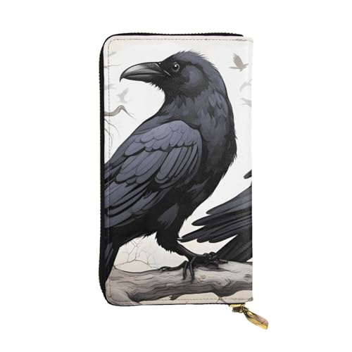 Portefeuille cuir long noir avec rangements pour organiser vos cartes
